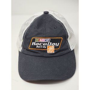 Nascar Race Day Built By Home Depot‎ BD Adjustable Baseball/Truckers Hat/Cap